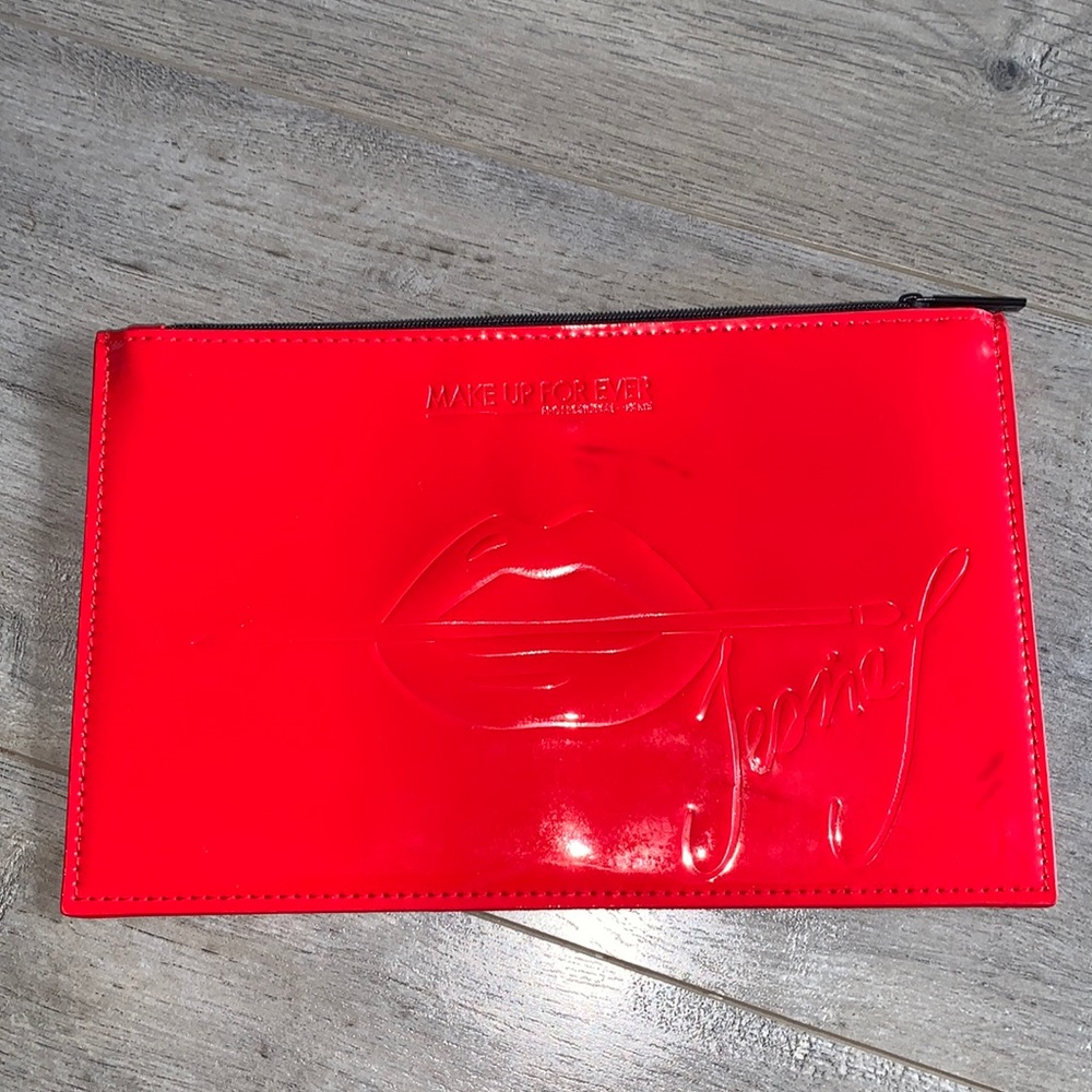 Makeup Forever Red Makeup Bag